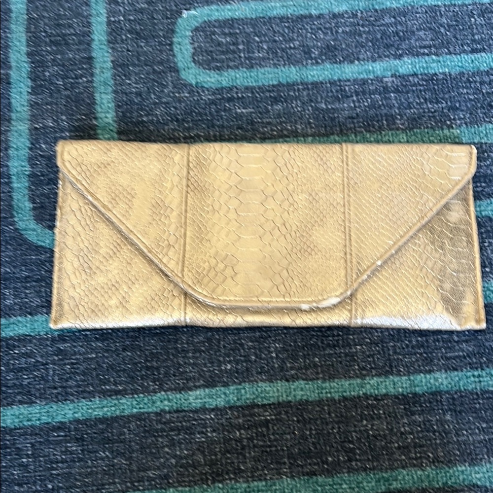 Elegant Gold Clutch